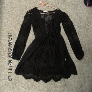 Lace Black Dress